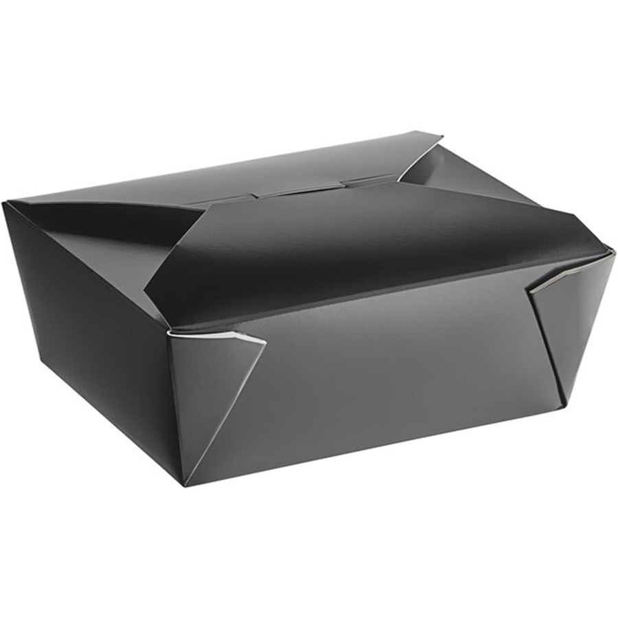 Black-Microwavable-Folded-Paper-#8-Take-Out-Container.jpg