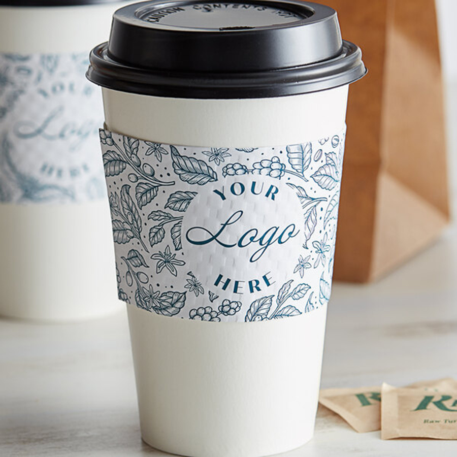 10-20oz-White-Disposable-SBS-Paper-Coffee-Cup-Sleeve-Customizable-Embossed-with-Flexo-Printing (2)